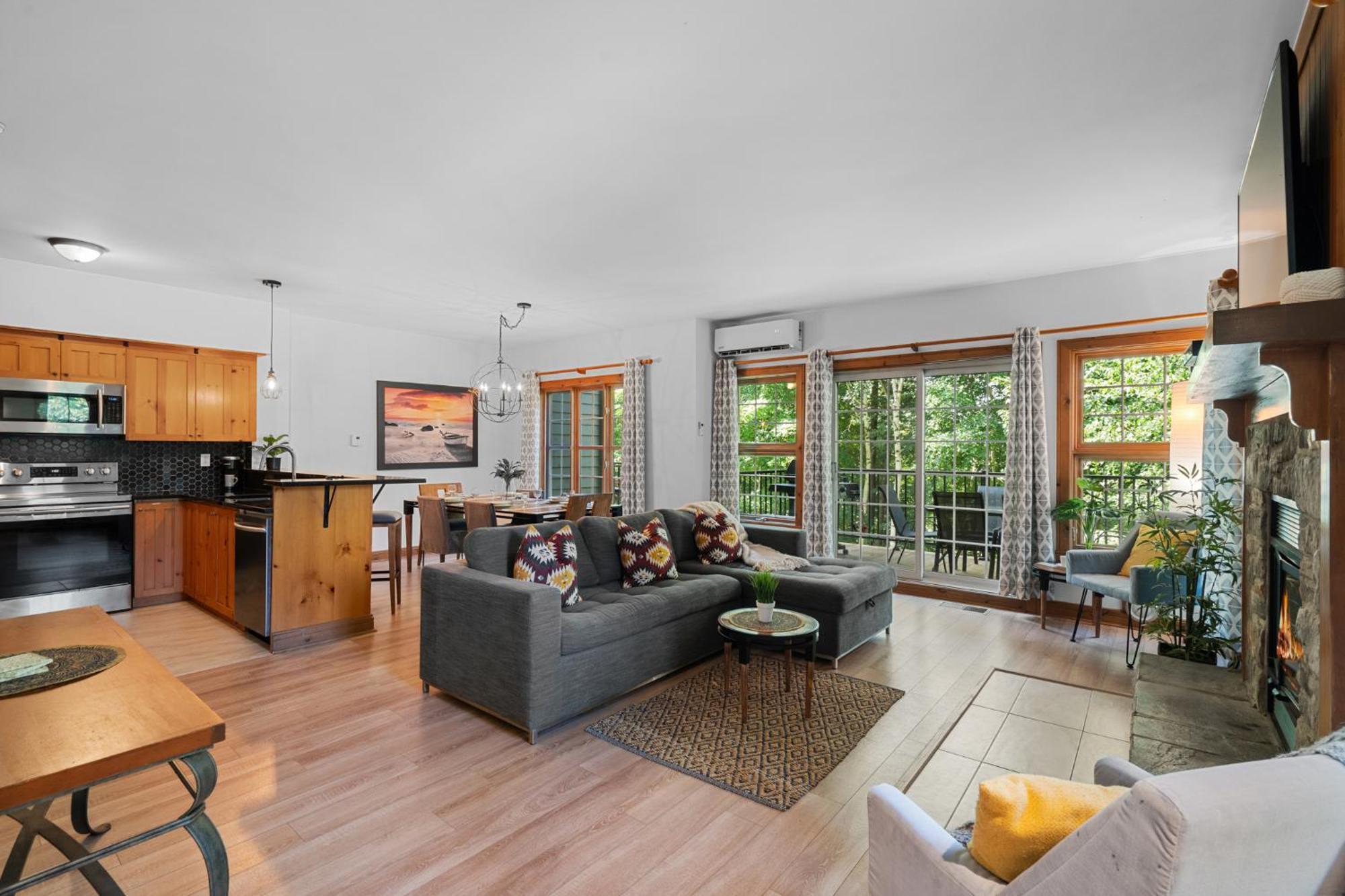Les Falaises Tremblant - Ski Inout Condo W2Bdrs Mont-Tremblant Exterior foto